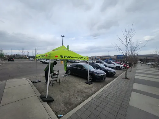 Image of the tent location
